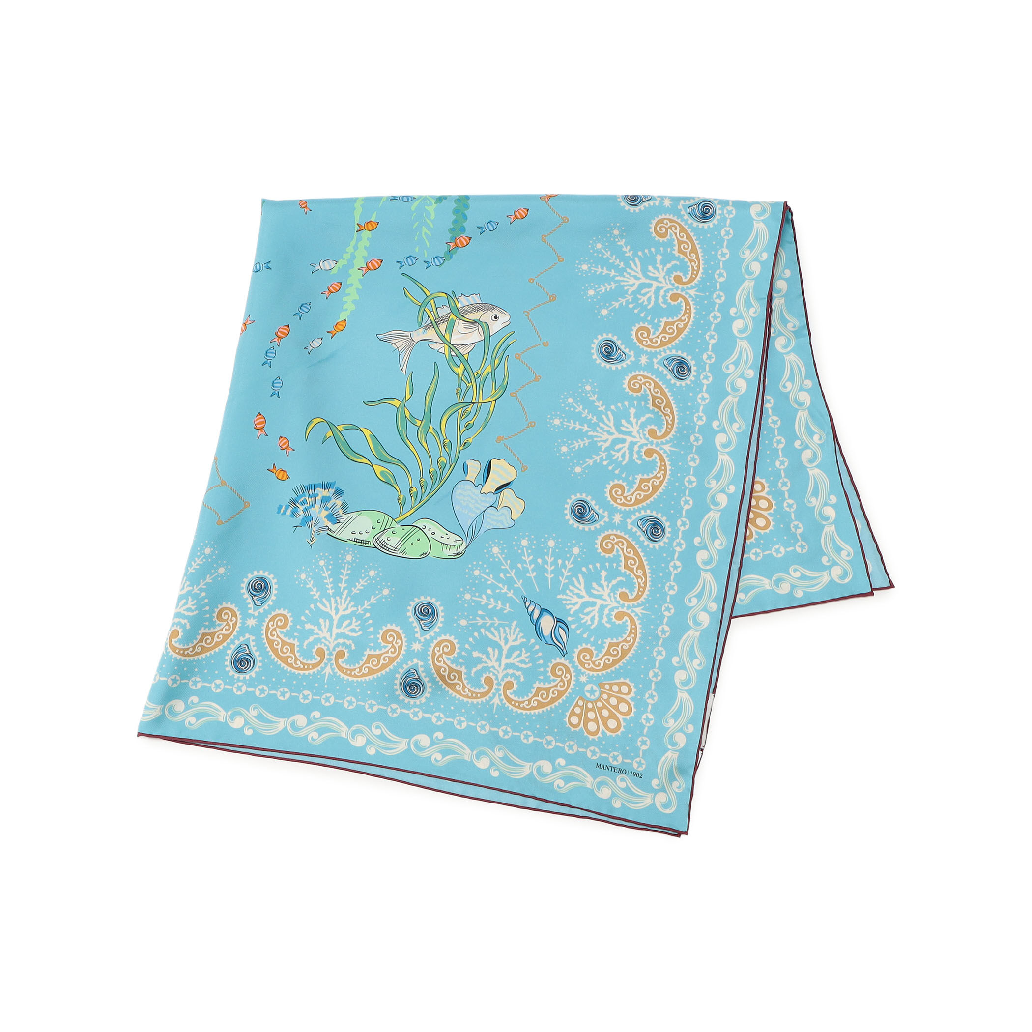 MANTERO 1902 CORAL GARDEN シルクスカーフ｜トゥモローランド 公式サイト