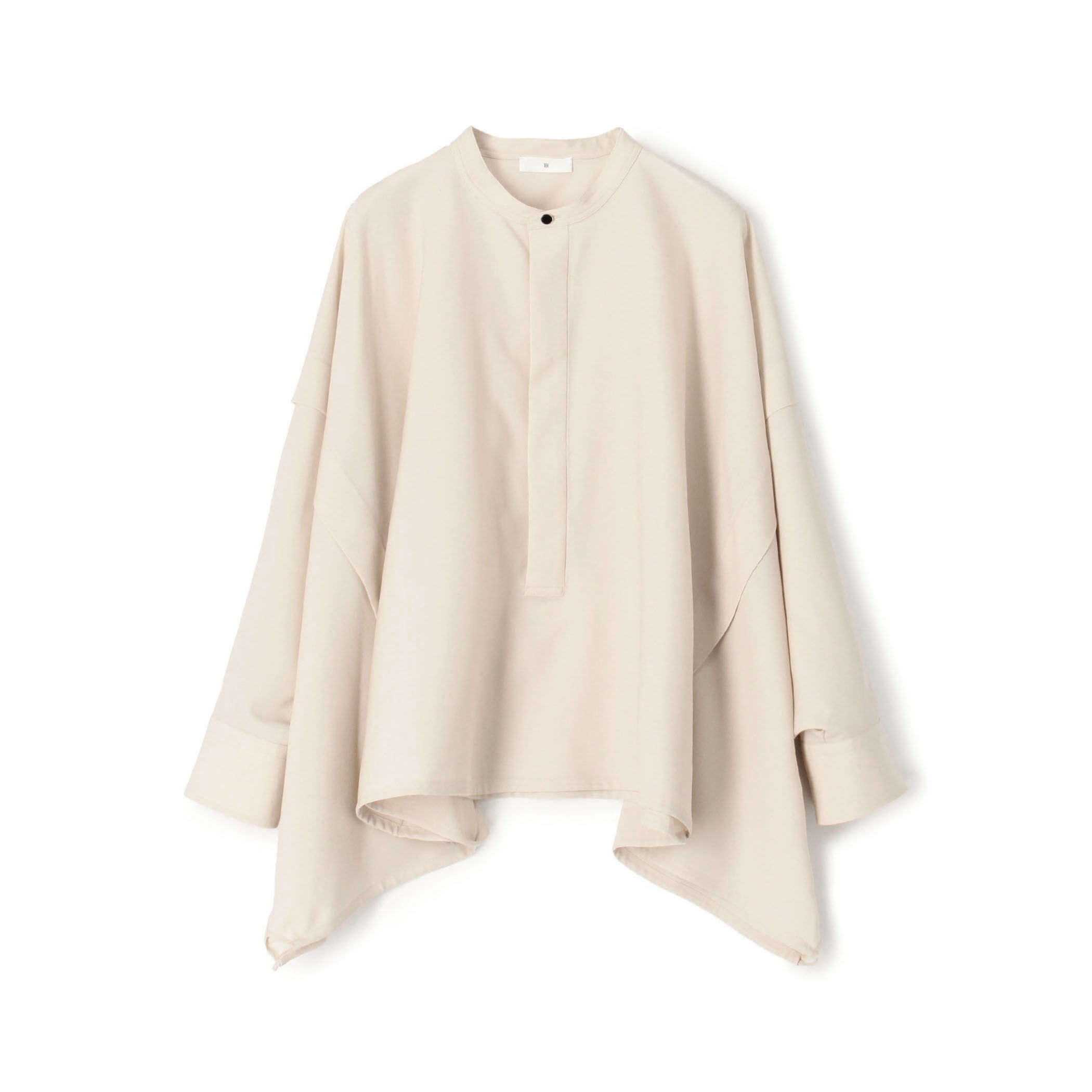 5072【美品】45R ウォッシャブルウール フレアTシャツ　ブラック 1200024S1408_m1_a027.jpg