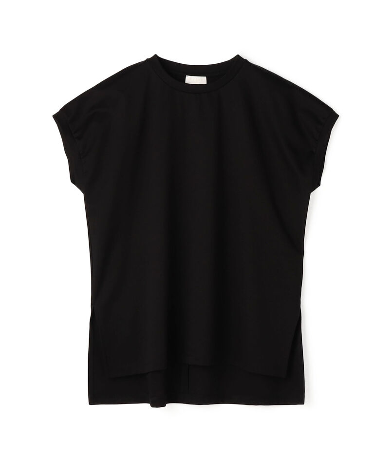 スーピマモクロディ フレンチチュニックTシャツ