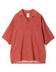 mando キュプラレーヨン ショートスリーブ オープンカラーシャツ