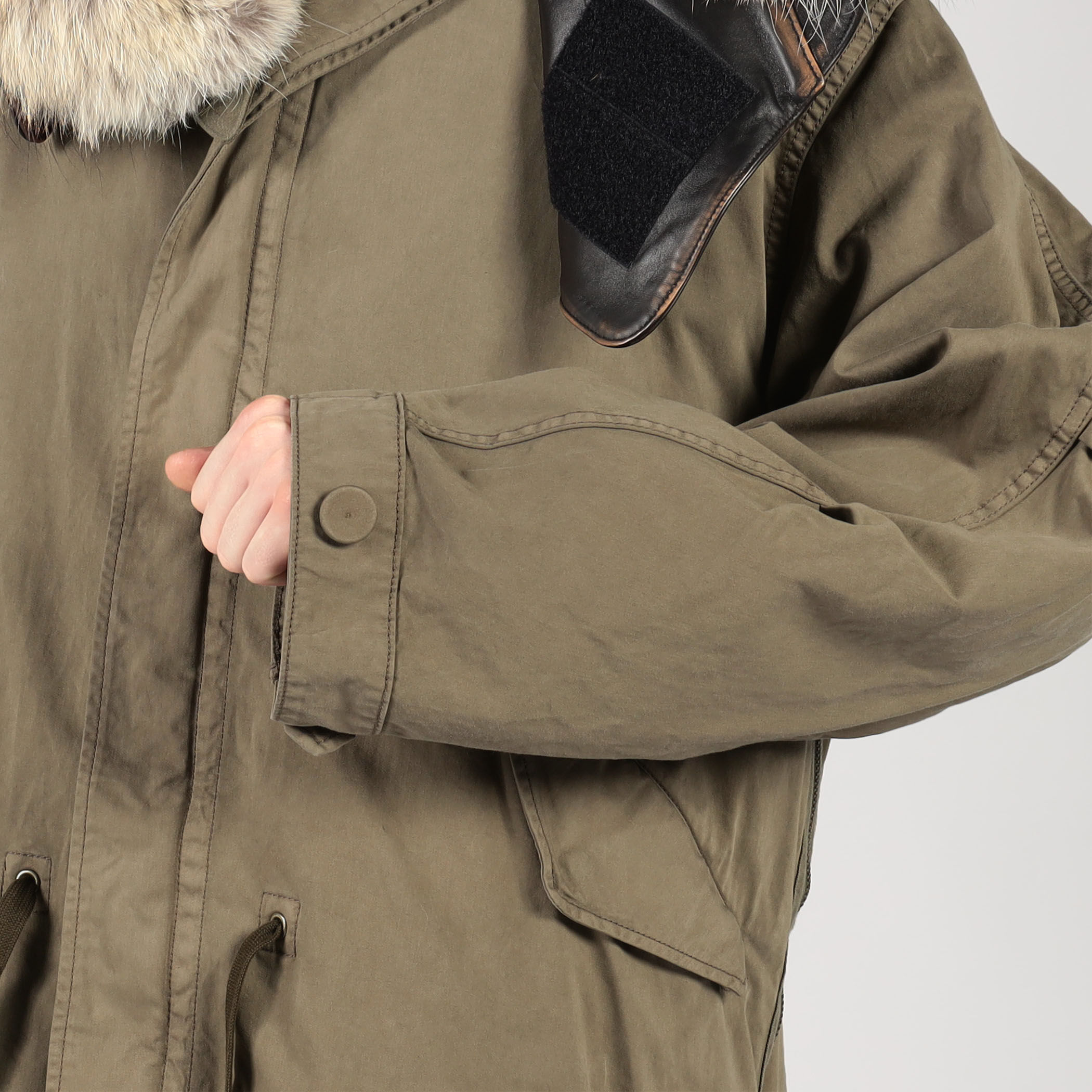 kiminori morishita Garment dyed st mods with melton liner