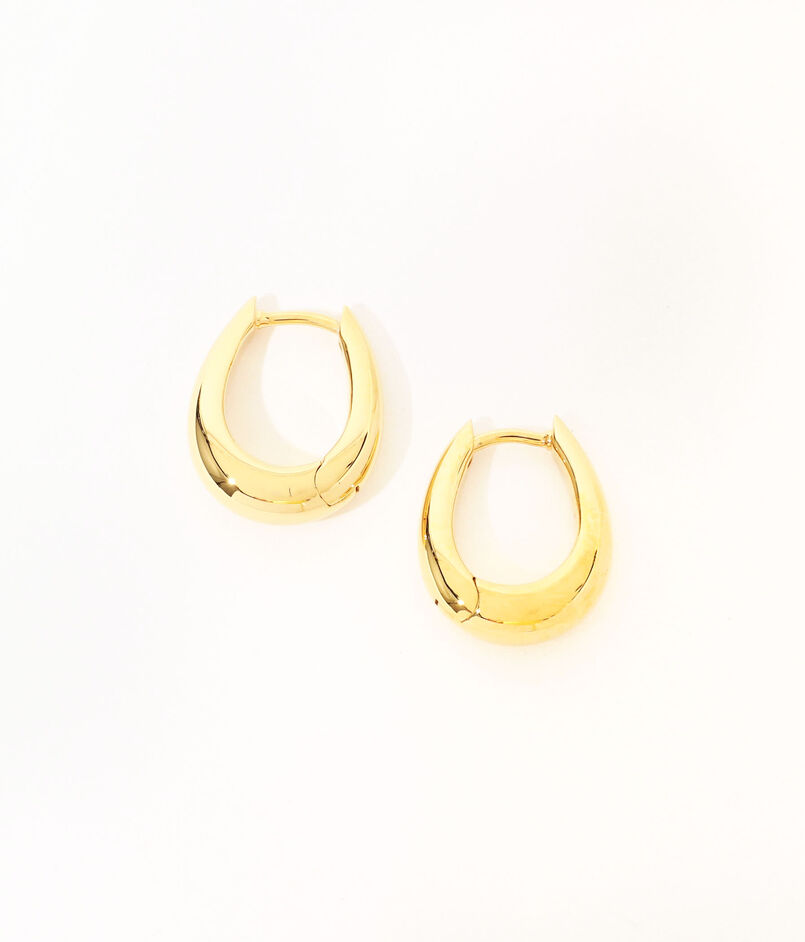 TOM WOOD Liz ゴールドフープピアス