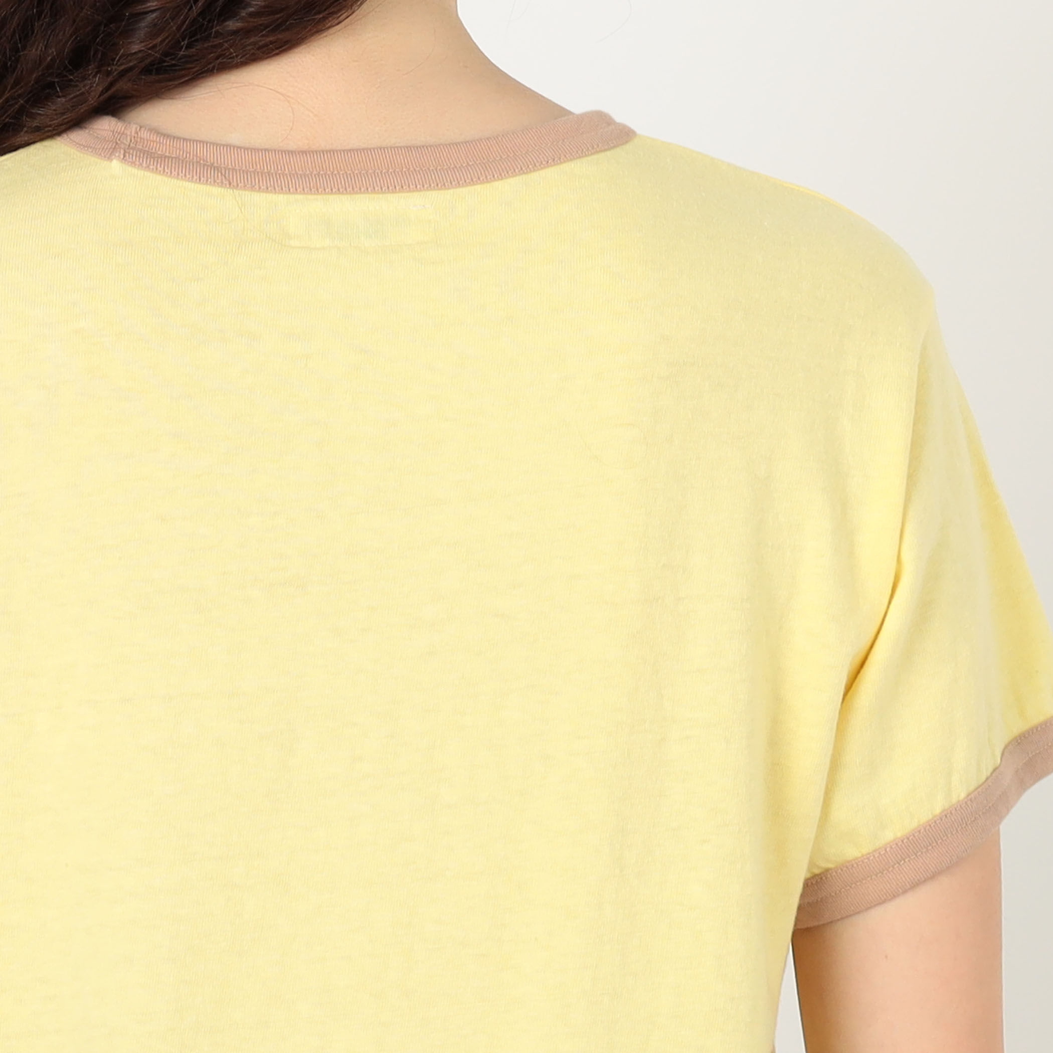 別注】FilMelange × SUPER A MARKET コットン リンガーTシャツ