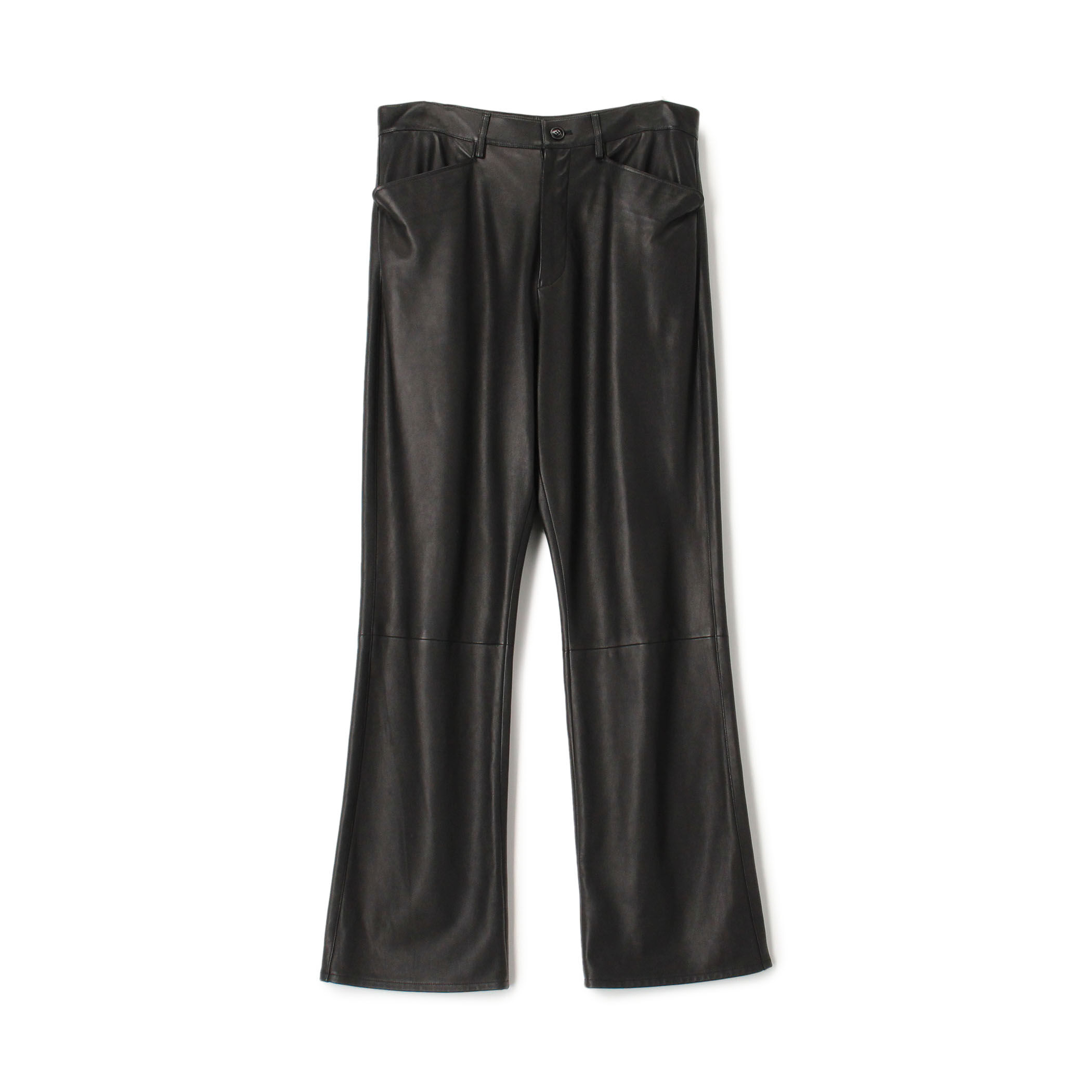 ナッパレザー Lポケットフレアパンツ｜トゥモローランド 公式通販