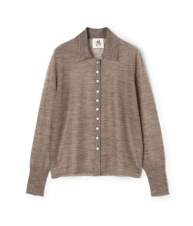 MACBETH ポロカーディガン