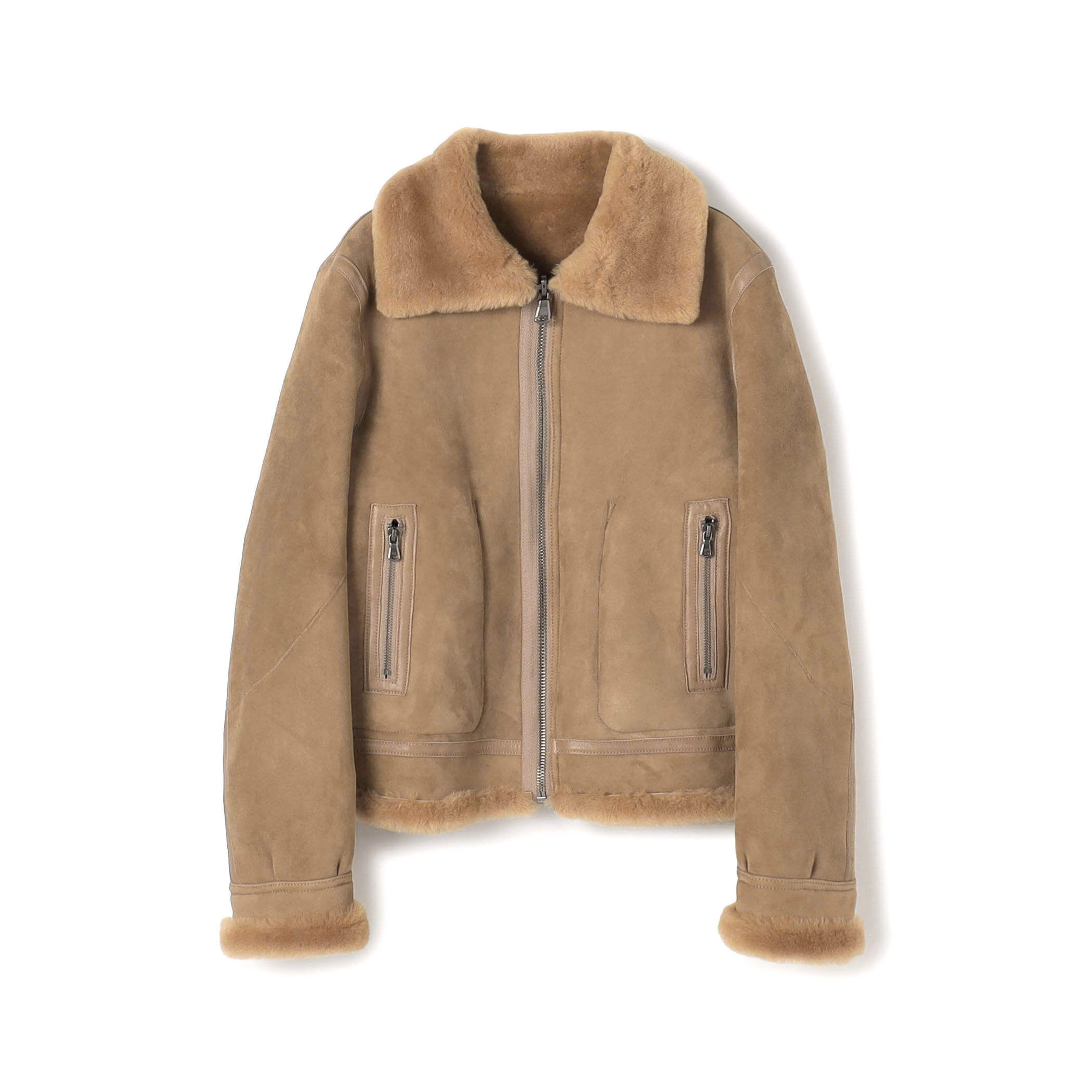 【新品タグ付き】トゥモローランド　革ジャン セール】【別注】DENIM×TOMORROWLAND ラムレザー シングル