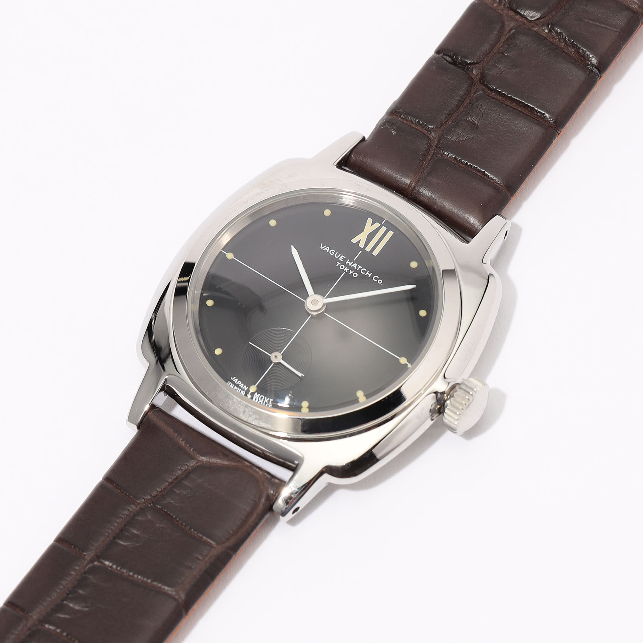 別注】VAGUE WATCH Coussin Sophie クロコダイルベルト クォーツ