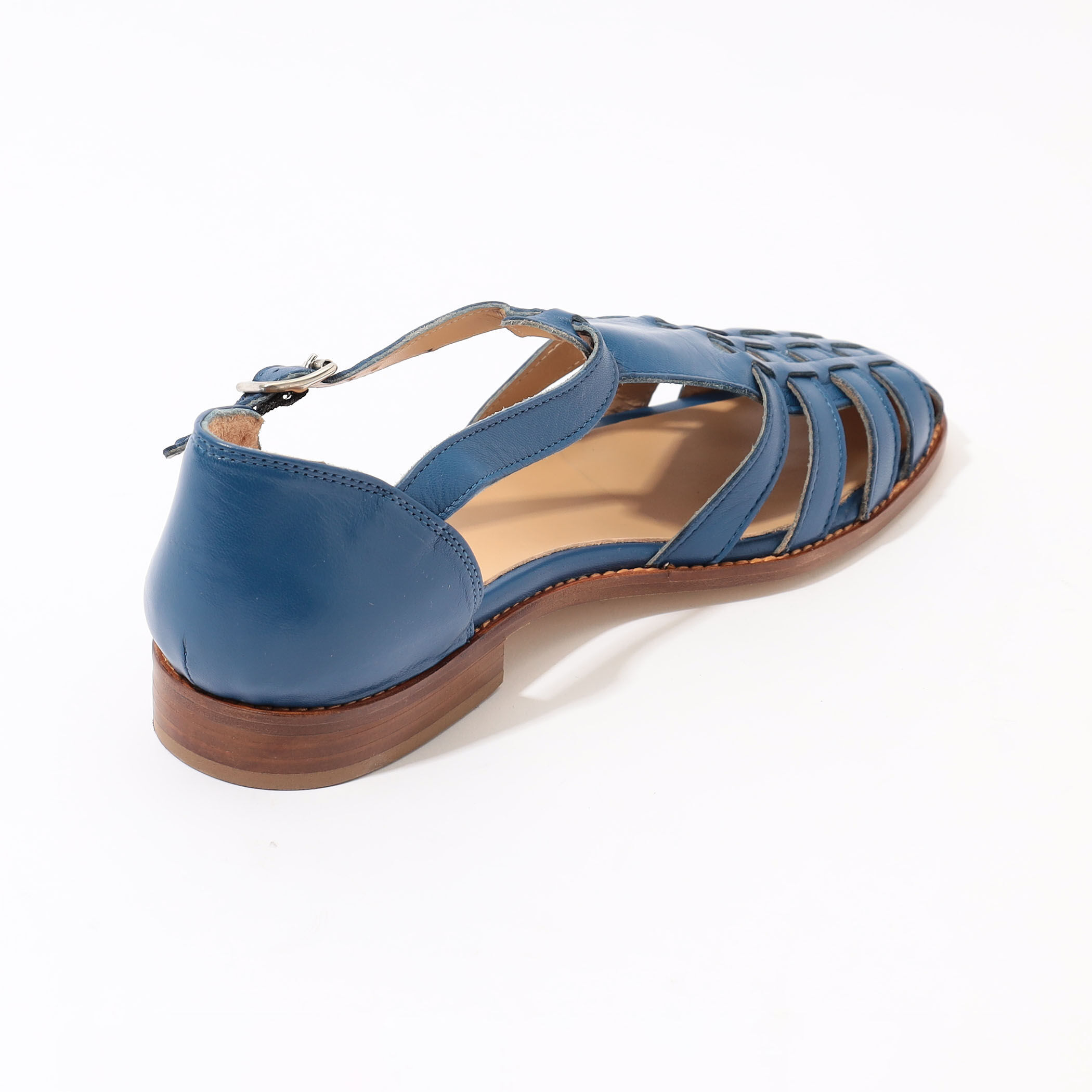 【中古】ギャルリーヴィー GALERIE VIE トゥモローランド グルカサンダル ストラップ ラウンドトゥ ローヒール 白 GALERIE VIE グルカサンダル｜トゥモローランド 公式通販