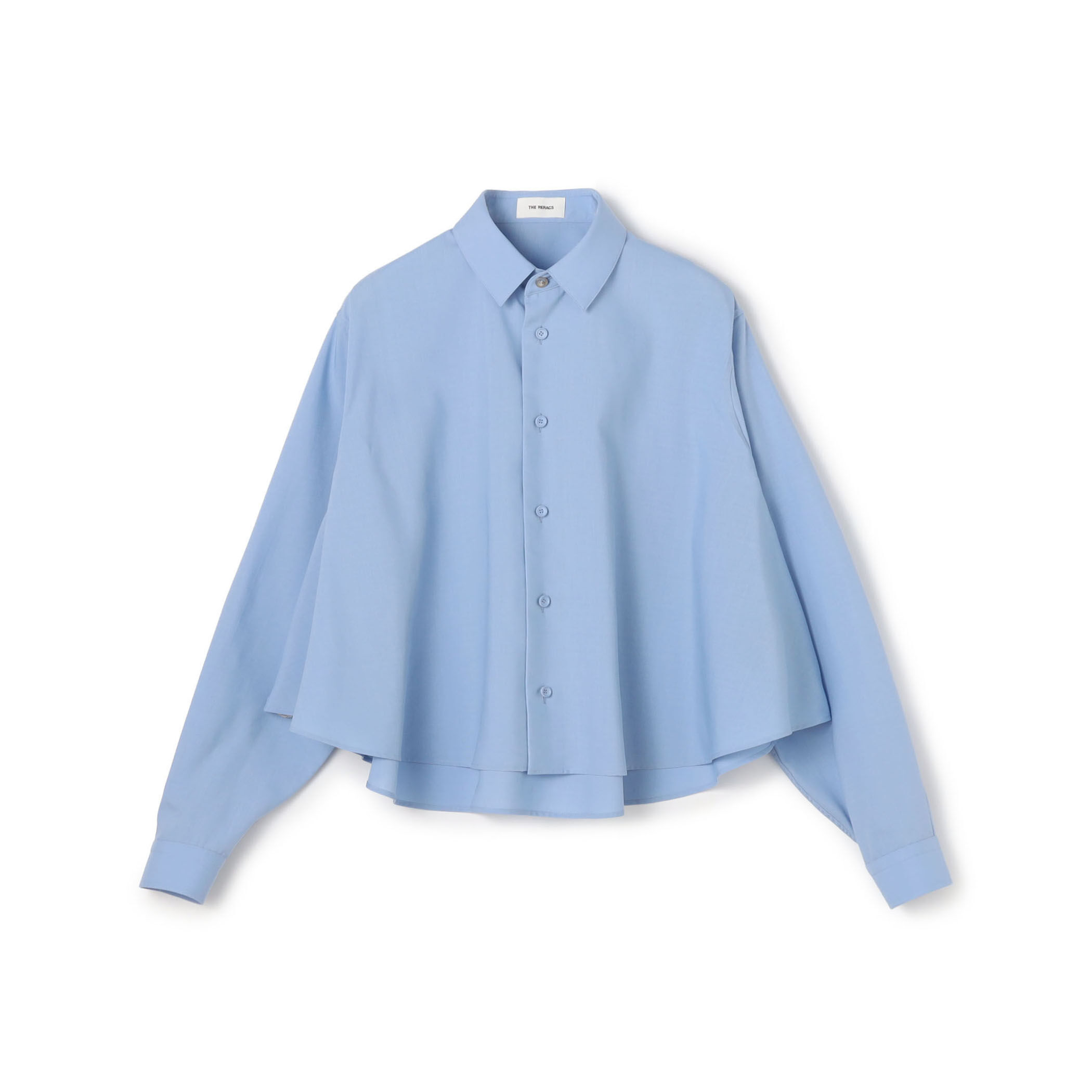 別注】THE RERACS × Edition REGULAR COLLAR A-LINE SHIRT Aライン