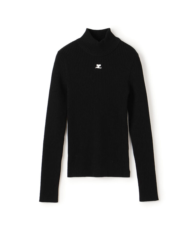 Courreges REEDITION KNIT LONGSLEEVE JUMPER