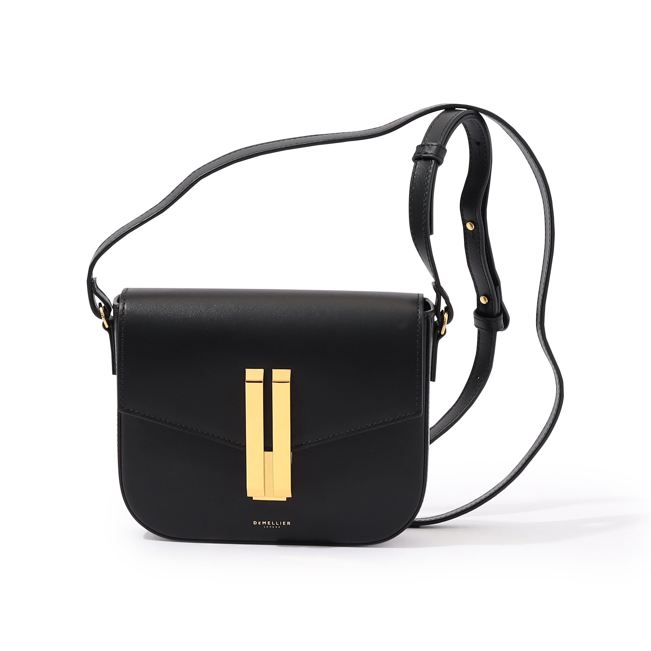 DEMELLIER ショルダーバッグ SMALL VANCOUVER The Small Vancouver | Black Smooth | DeMellier
