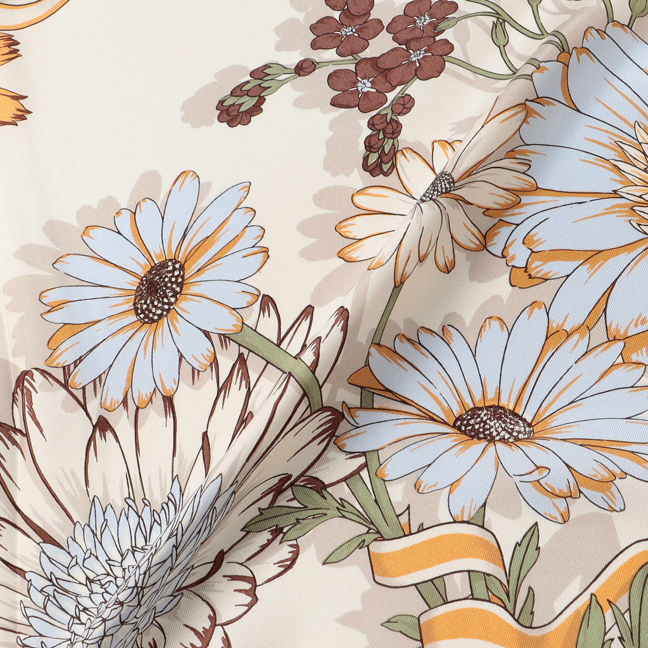 manipuri FLOWER シルクスカーフ｜トゥモローランド 公式サイト