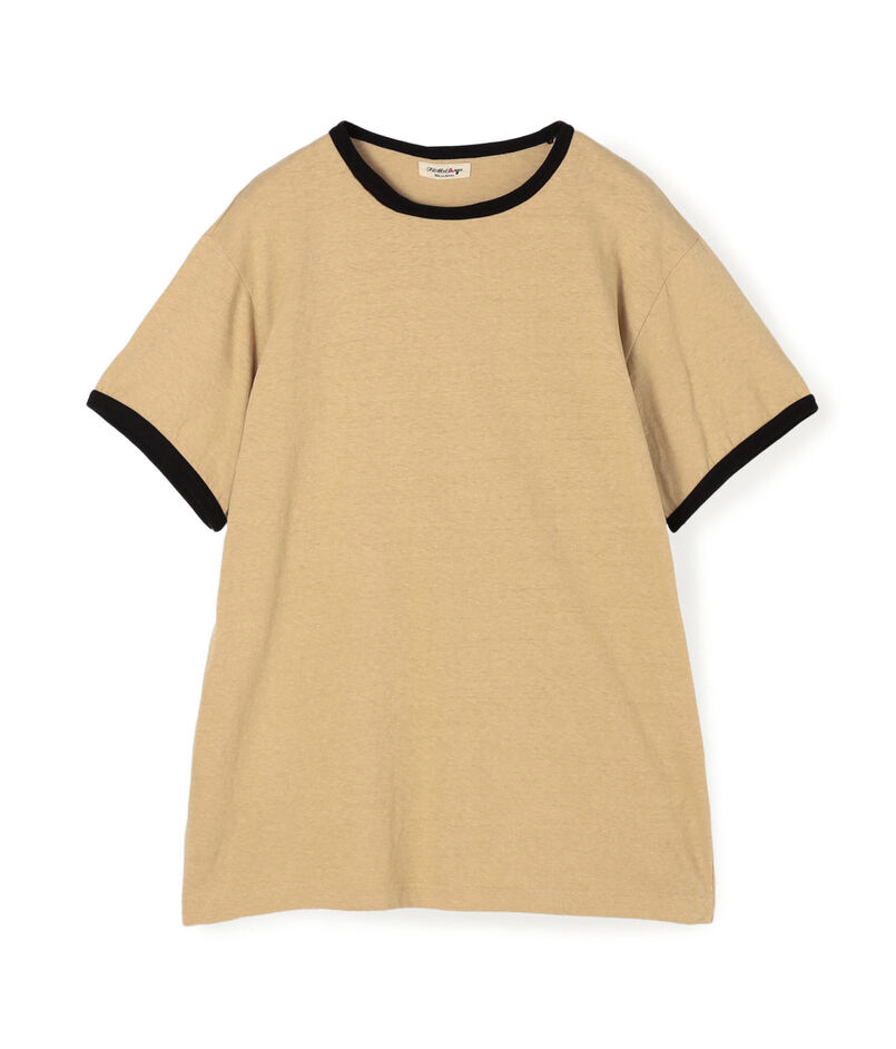 【別注】FilMelange コットン リンガーTシャツ