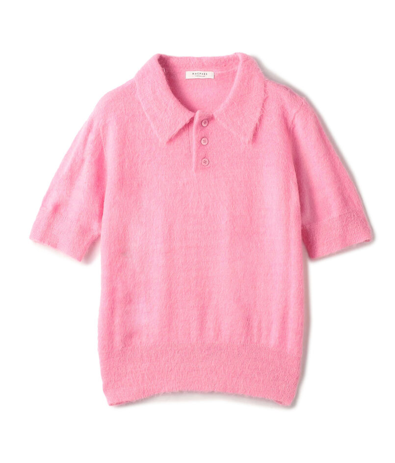 アルパカシャギー ポロプルオーバー