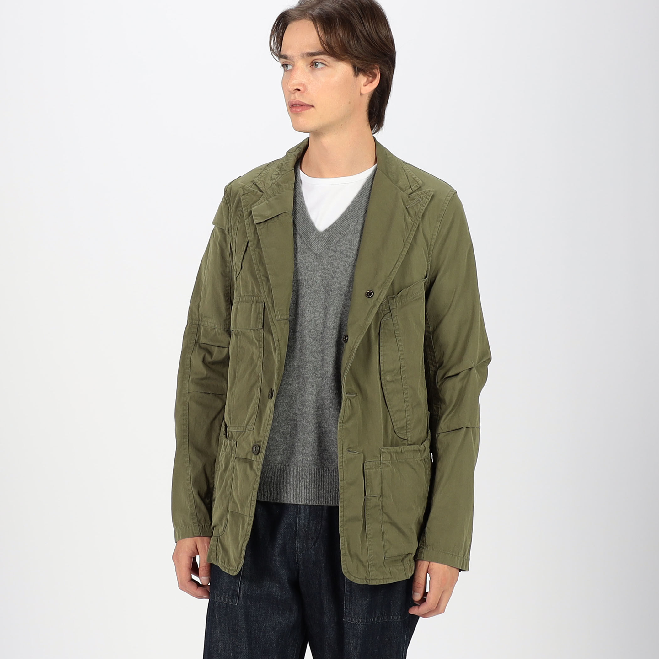 eYe JUNYA WATANABE MAN × NEEDLES コットンナイロンオックス