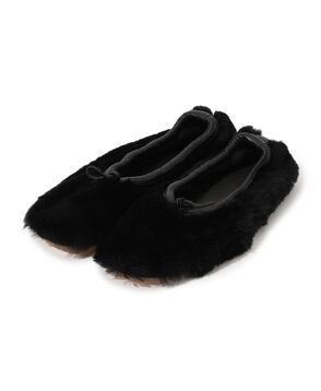 HEREU Puntera Shearling ムートンフラットシューズ