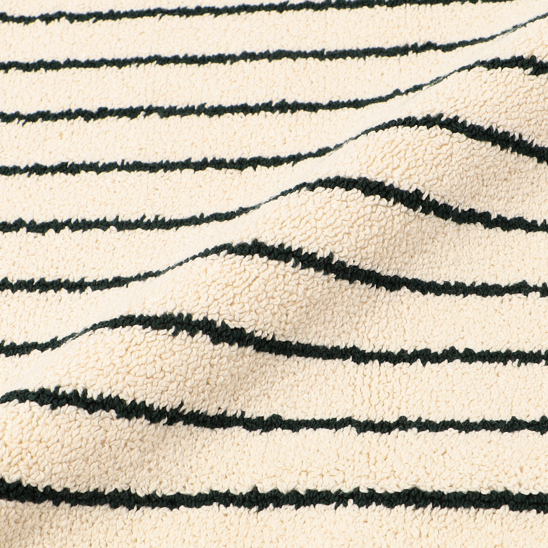 TEKLA オーガニックコットン ストライプバスマット｜トゥモローランド