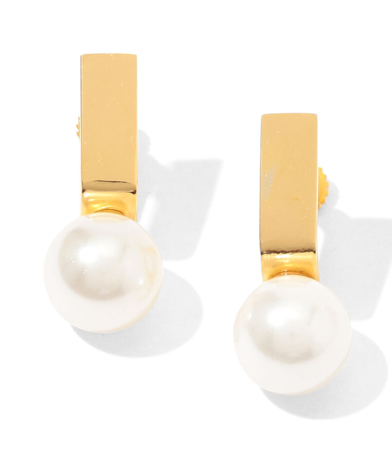 【別注】januka パールコンビイヤリング