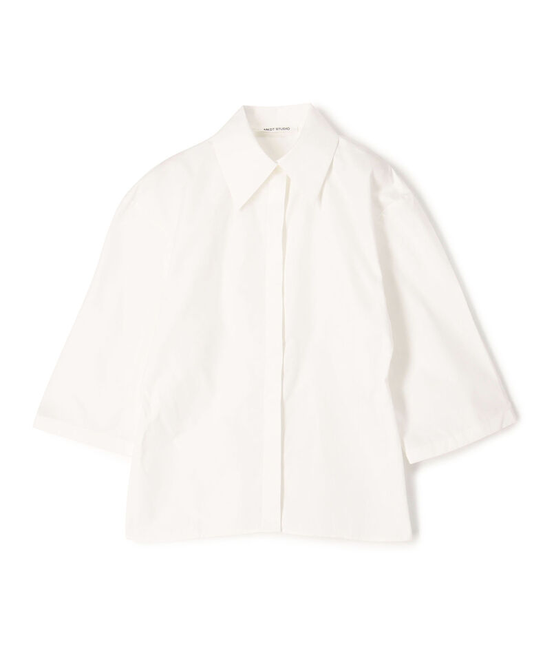 MKDT STUDIO SUKI コットンポプリンシャツ