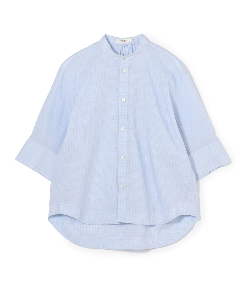 コットンブロード オーバーサイズシャツ