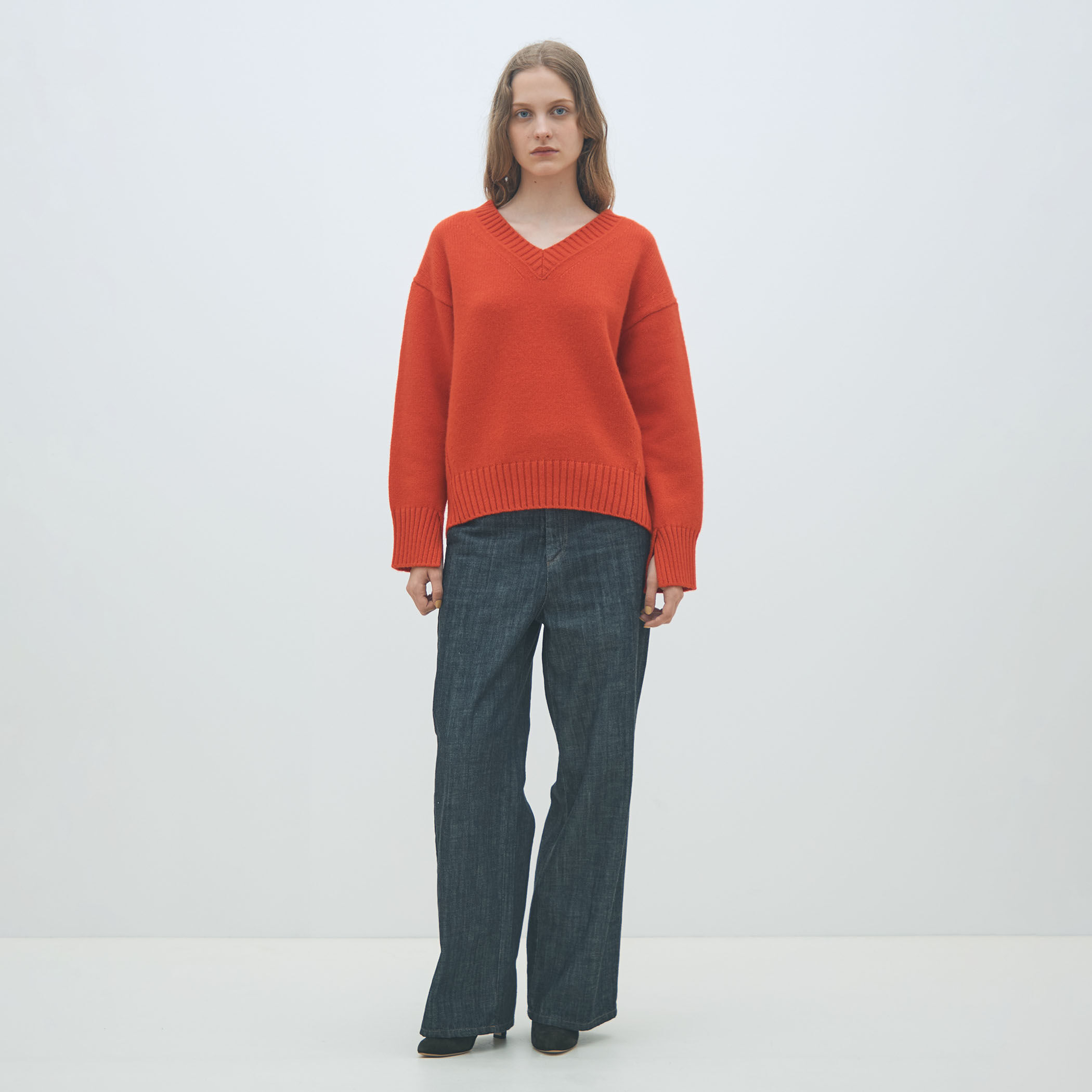 ラムカシミヤ Vネックプルオーバー｜トゥモローランド 公式通販