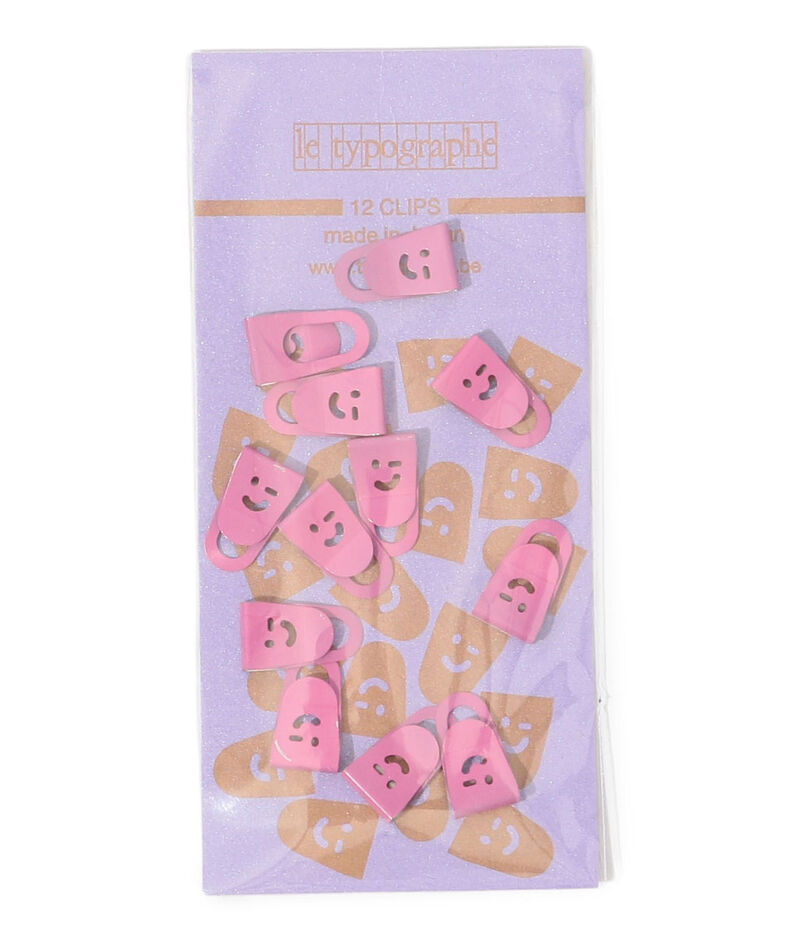 Le Typographe SMILY CLIPS 12pcs