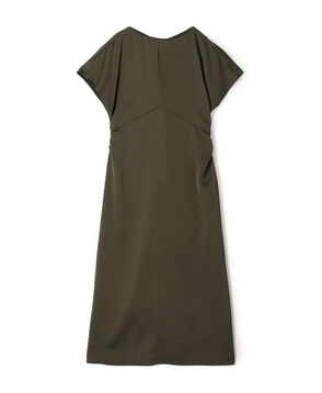 グレースサテン ギャザーワンピース
