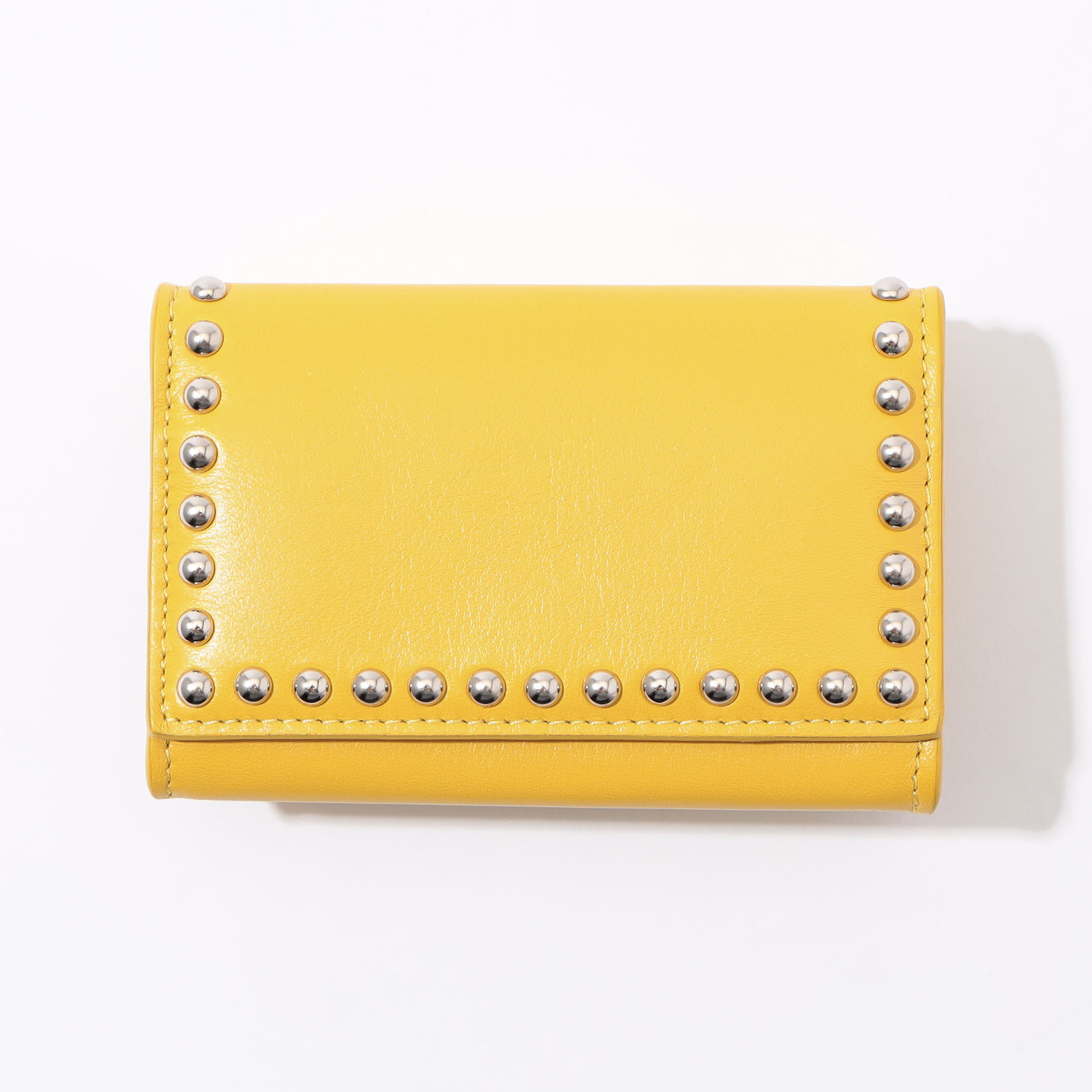 J＆M DAVIDSON FOLD WALLET WITH STUDS ミニウォレット
