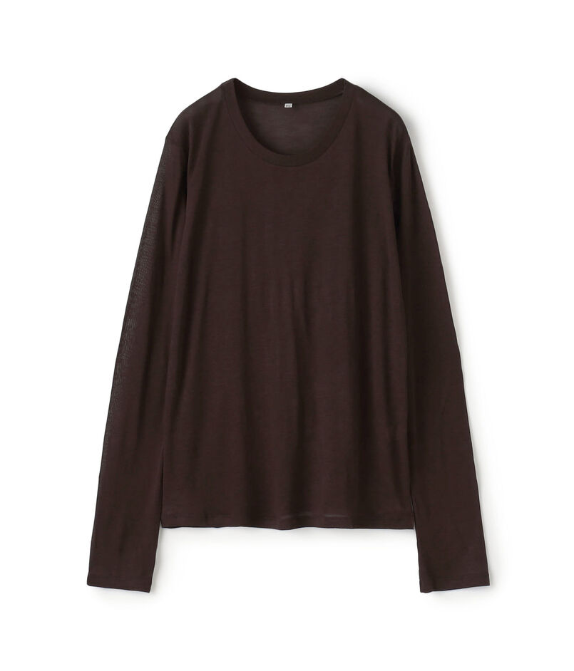 BASERANGE バンブー ロングスリーブプルオーバー