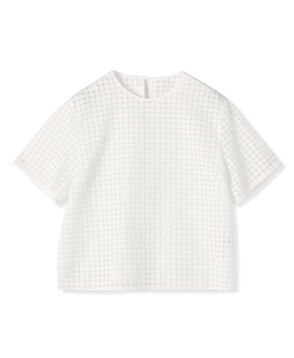 ピッコロドット ハーフスリーブブラウス