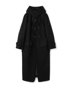 Mame Kurogouchi Cording Embroidery Duffle Coat エンブロイダリー ダッフルコート