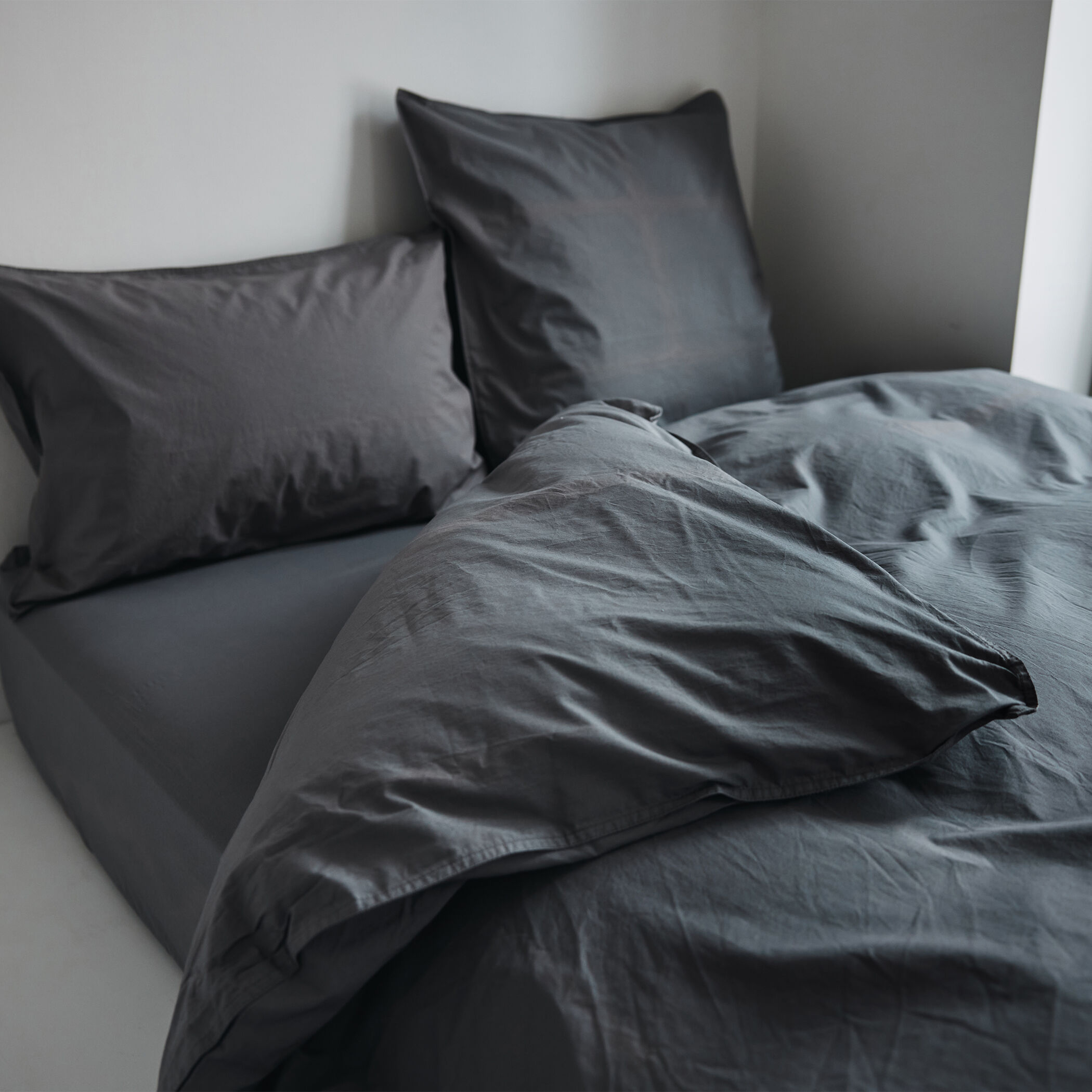 キング　ボックス シーツ Fitted CAVELLI エジプト　コットン Fab the Home BOXシーツ シングルサイズ 100×200×30cm Fine