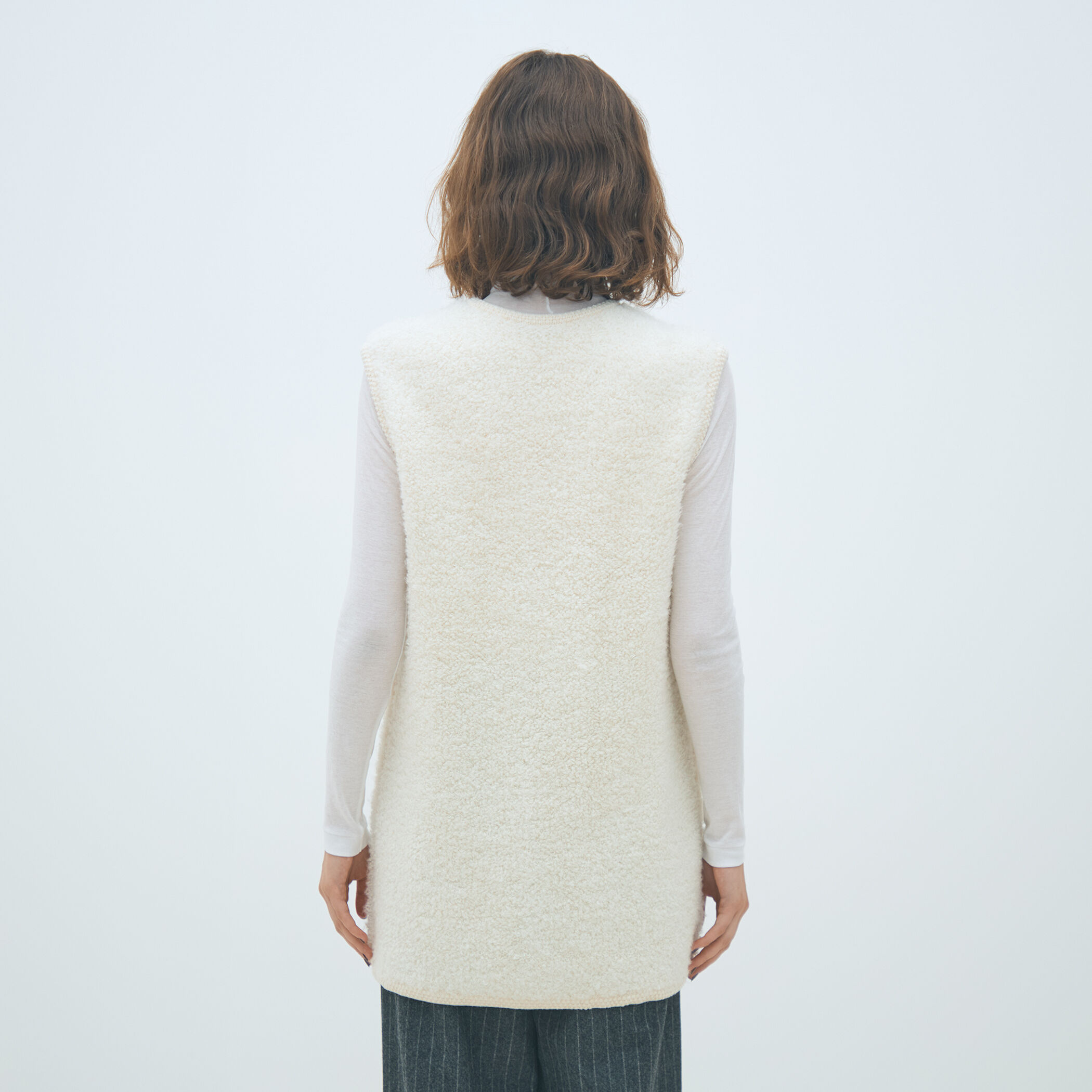 ムートン ロングジレ｜トゥモローランド 公式通販