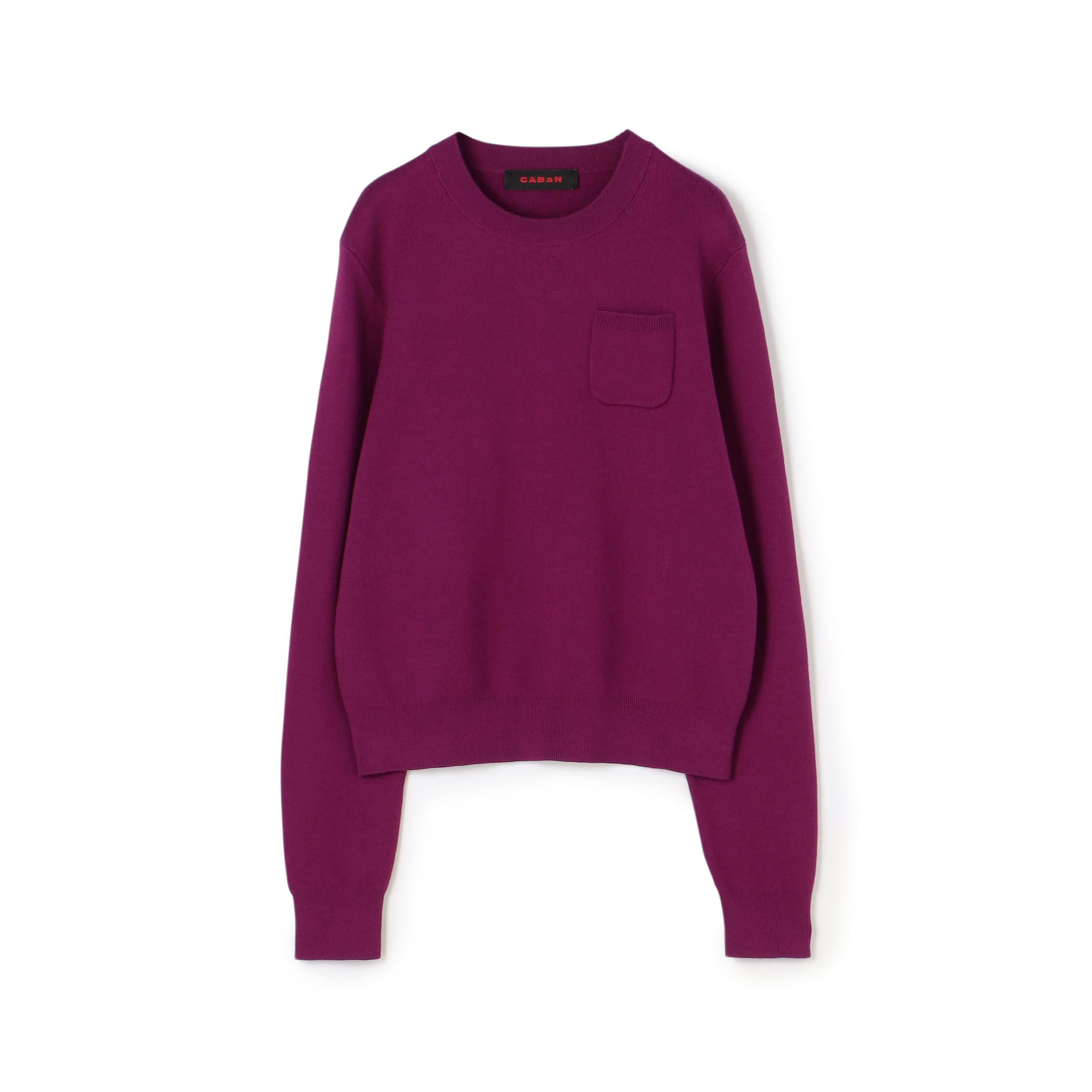 CABaN コットンカシミヤ ポケットプルオーバー ニット トゥモローランド コットンカシミヤ ポケットプルオーバー（ニット/セーター