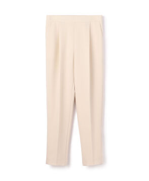 ドライダブルクロス フロントタックテーパードパンツ