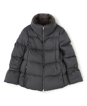 【別注】HERNO MAIN ワイドカラー ダウンコート
