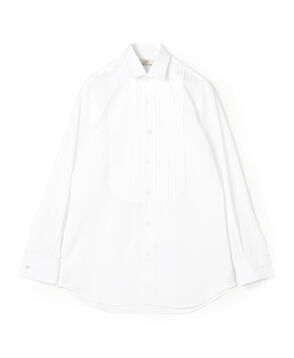 120/2コットンポプリン ショートポインテッドレギュラーカラーシャツ