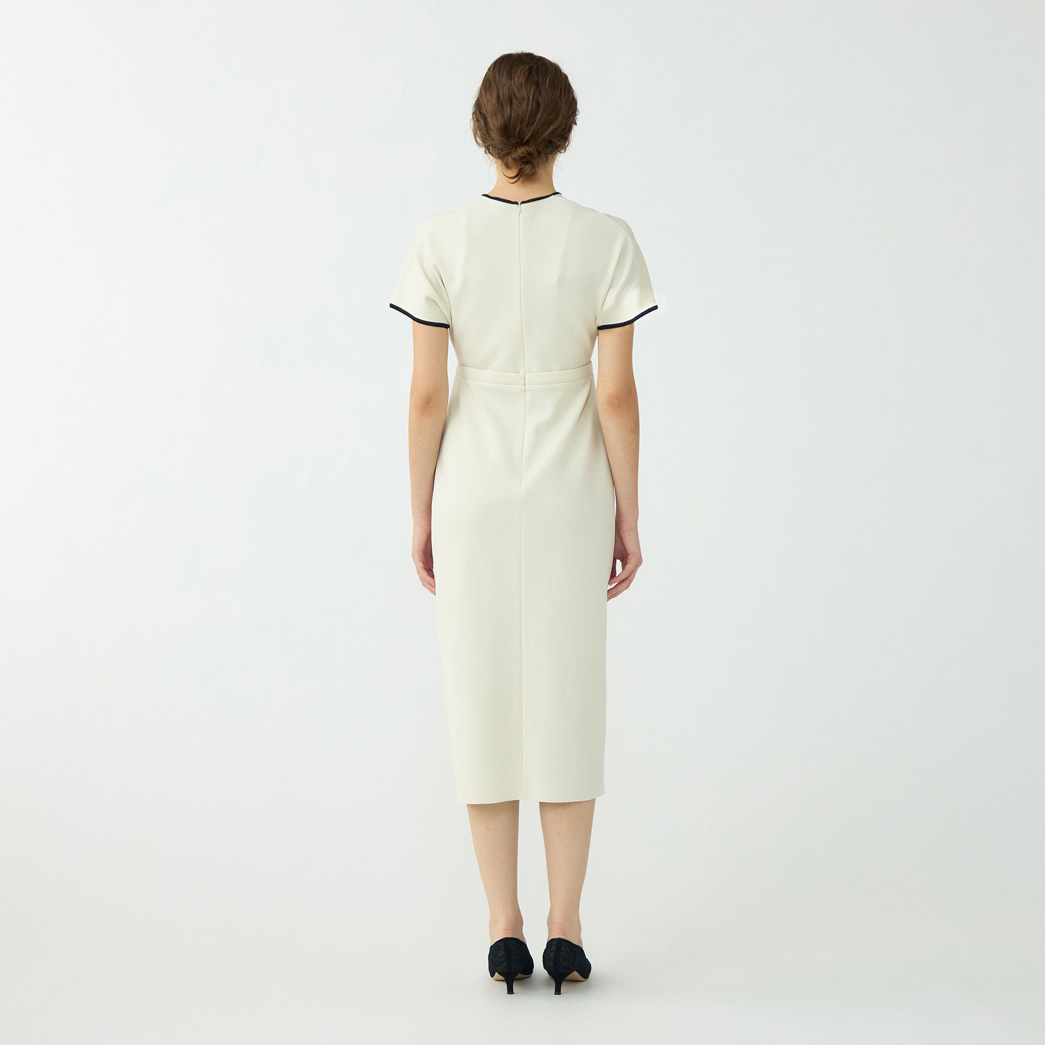 ミラノリブ ウエストタックワンピース｜トゥモローランド 公式通販