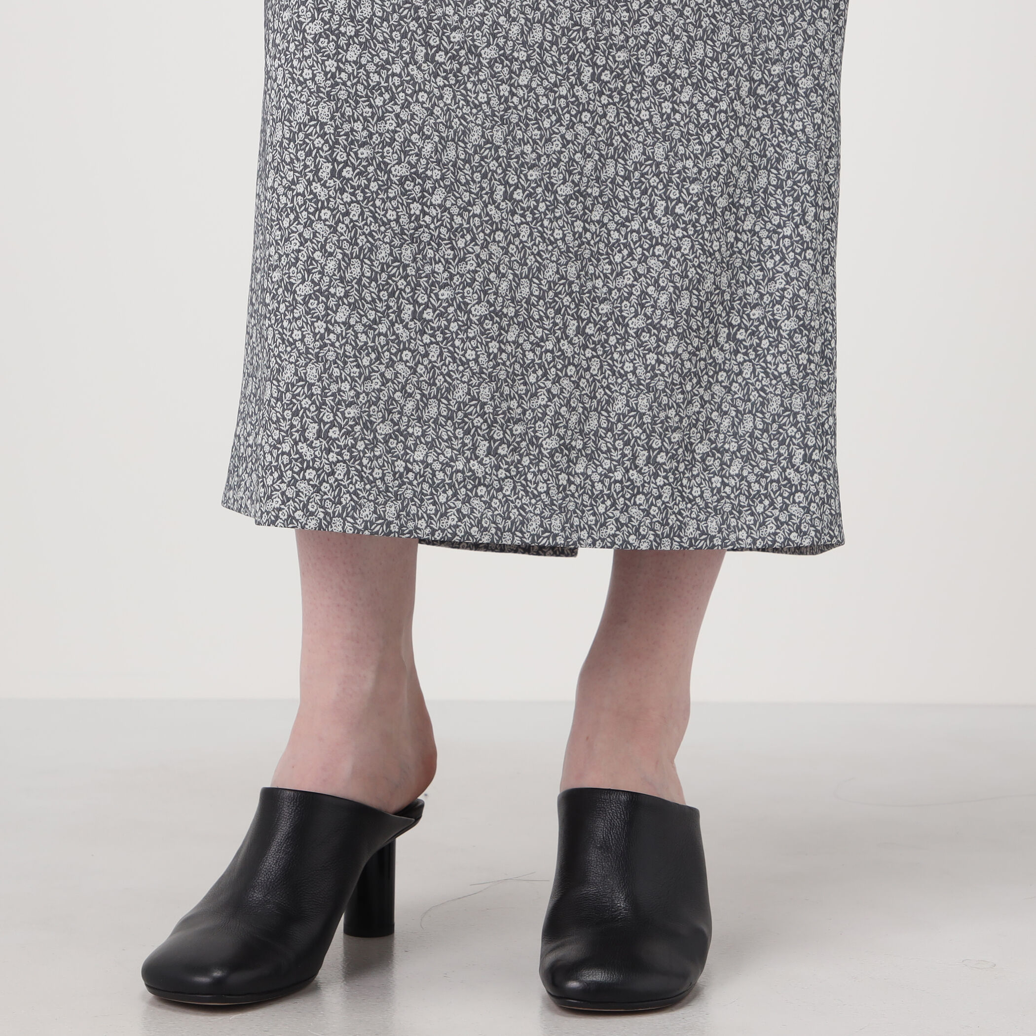 Mame Kurogouchi Floral Jacquard Square Neck Dress ジャカード