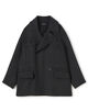 ウールダブルフェイス  ピーコート