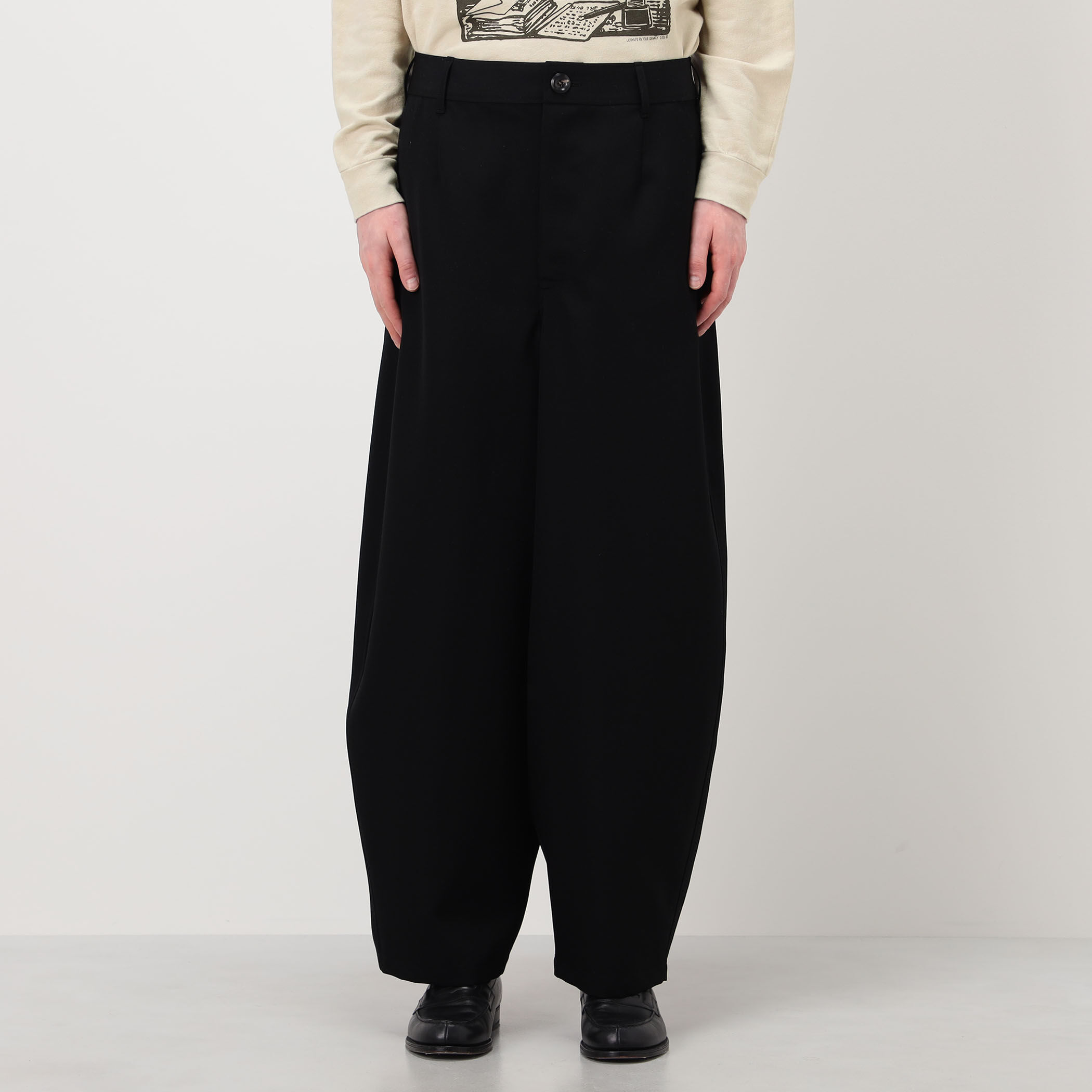 別注】THE RERACS × Edition WIDE BALLEL PANTS バレルパンツ