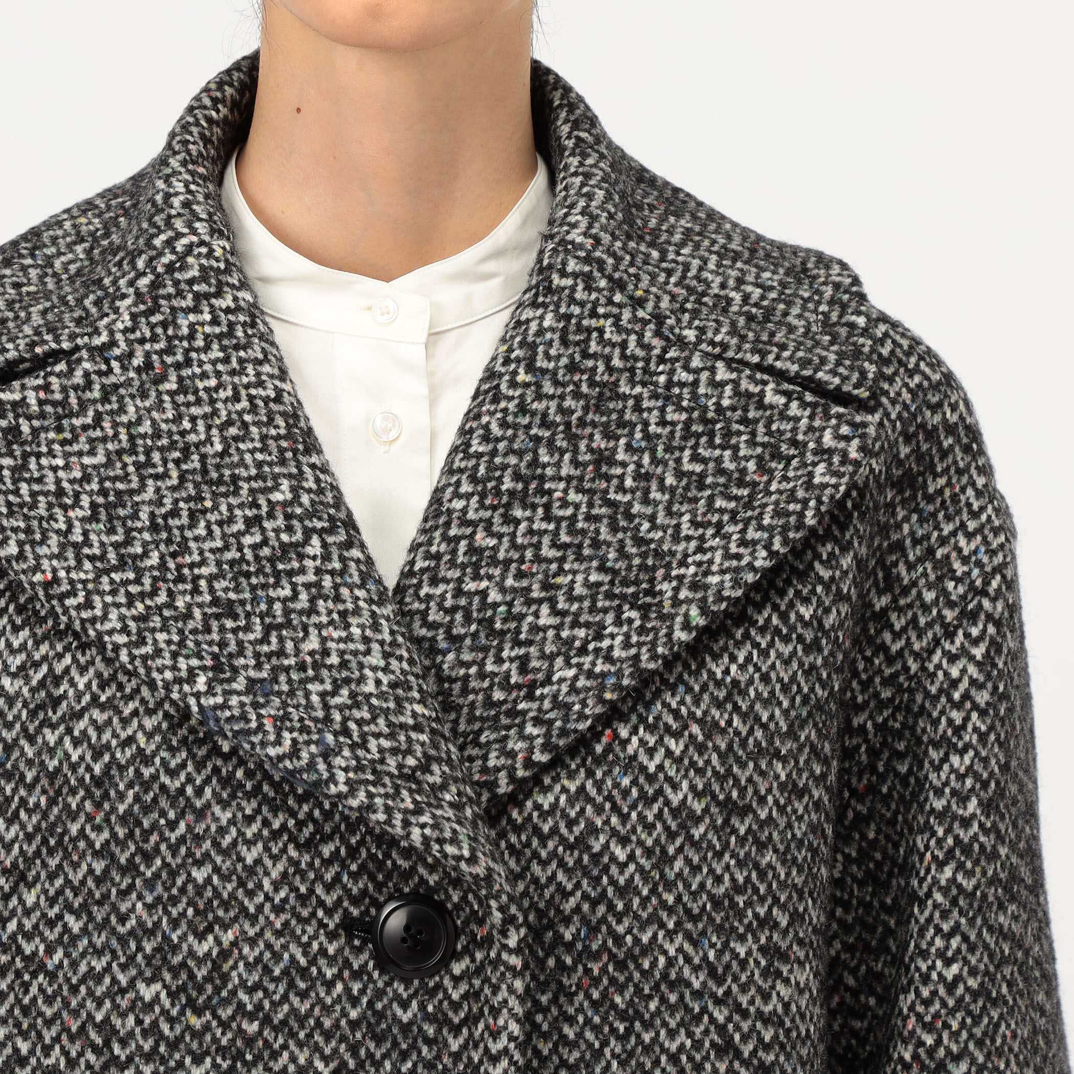 カラーネップホームスパン グレースコート｜トゥモローランド 公式通販