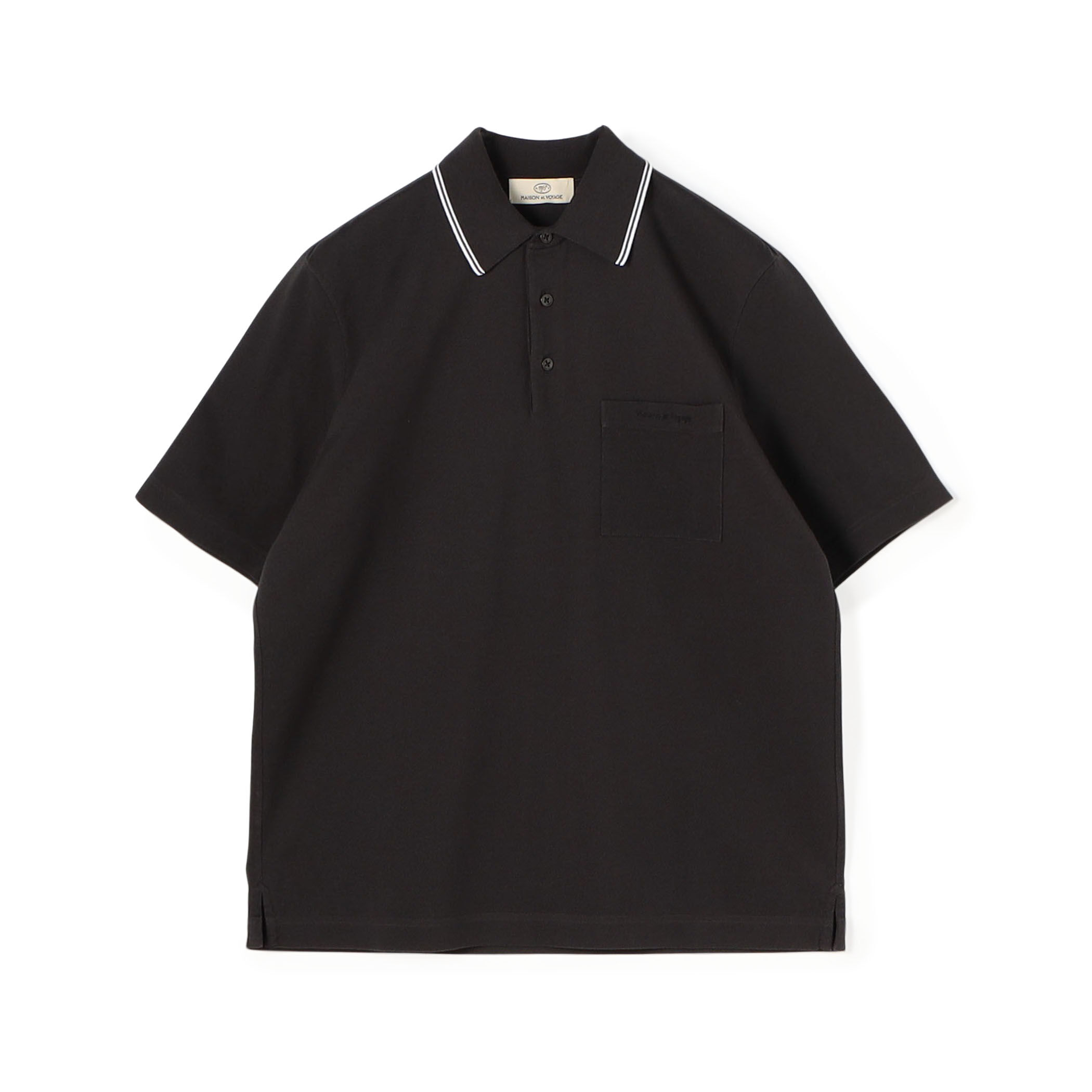 オーガニックコットン 鹿の子ジャージー ポロシャツ｜トゥモローランド