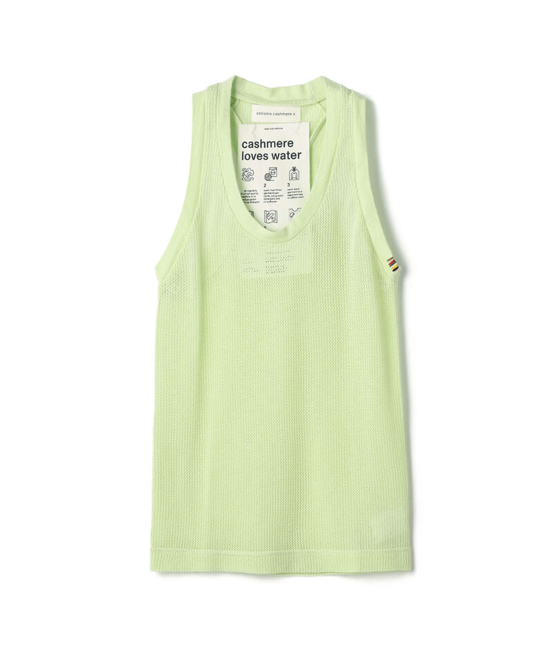 extreme cashmere mesh vest
