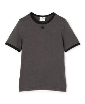 Courreges SIGNATURE CONTRAST T shirt
