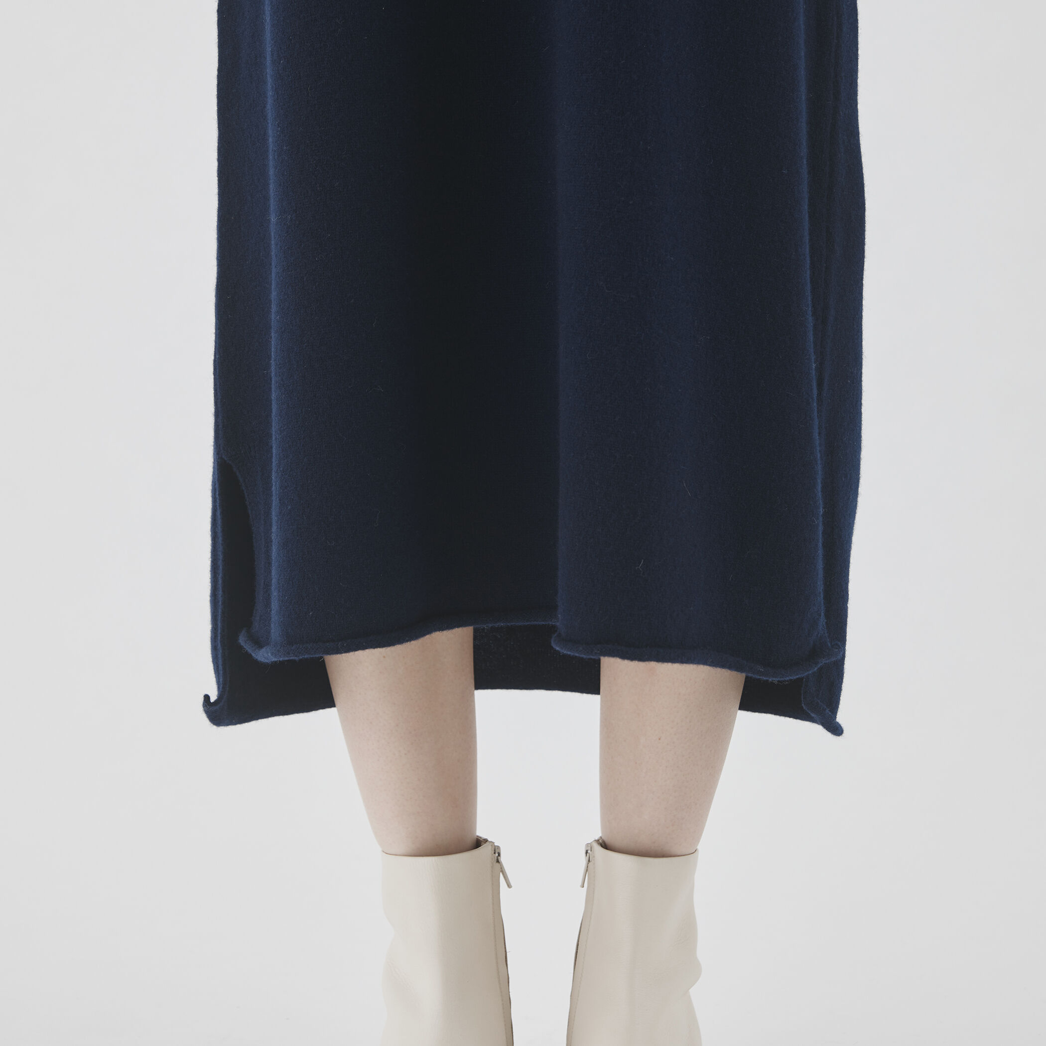 ラムズウール ビルドネックワンピース｜トゥモローランド 公式通販