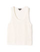 コットンリネンニットタンクトップ WVP3142