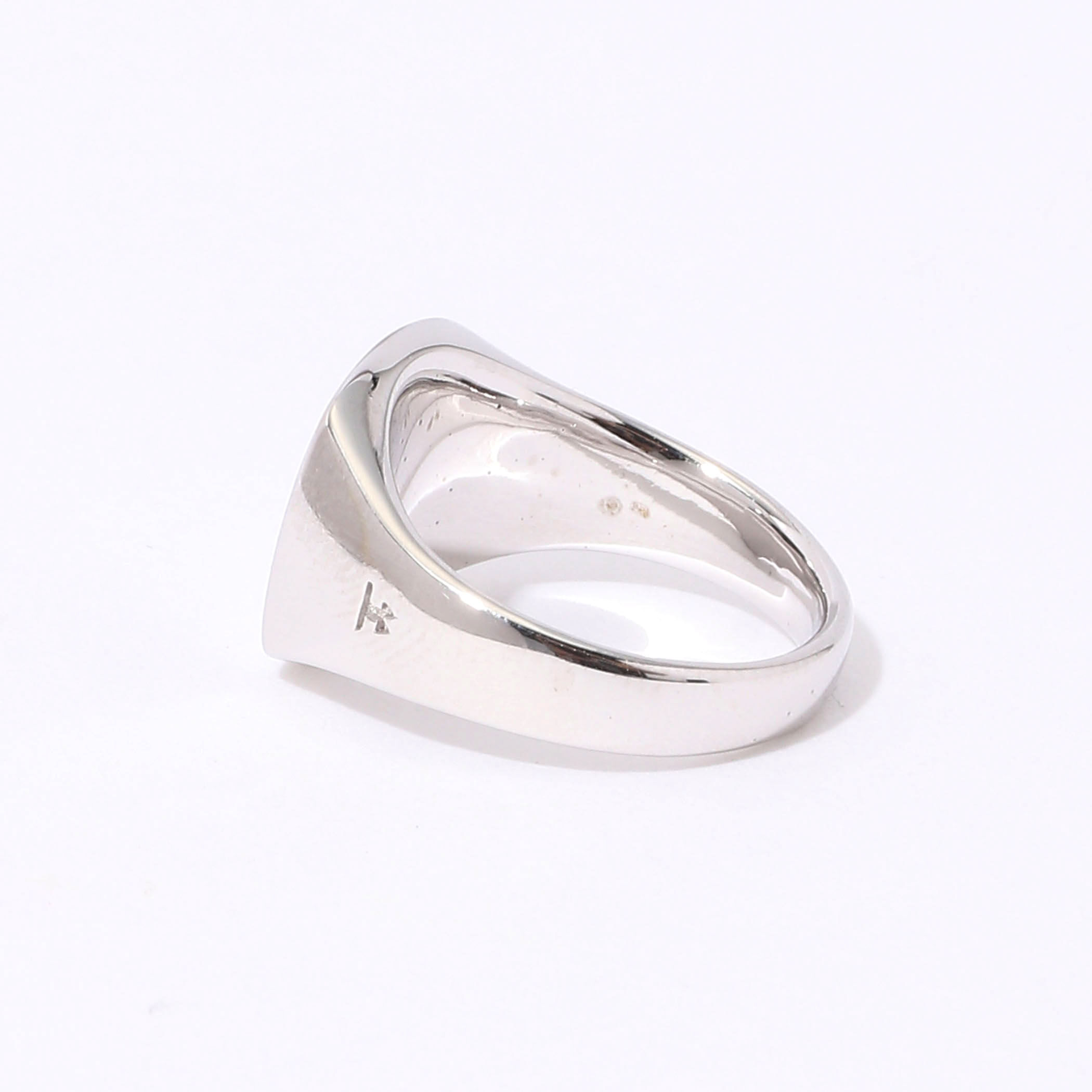 トムウッド TOMWOOD ミニ シグネット クッションリング 8号 SV925 TOMWOOD（トムウッド） Mini Signet Cushion Ring（ミニシグネット