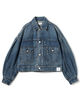 HYKE BALLOON SLV DENIM JK TYPE2 デニムジャケット