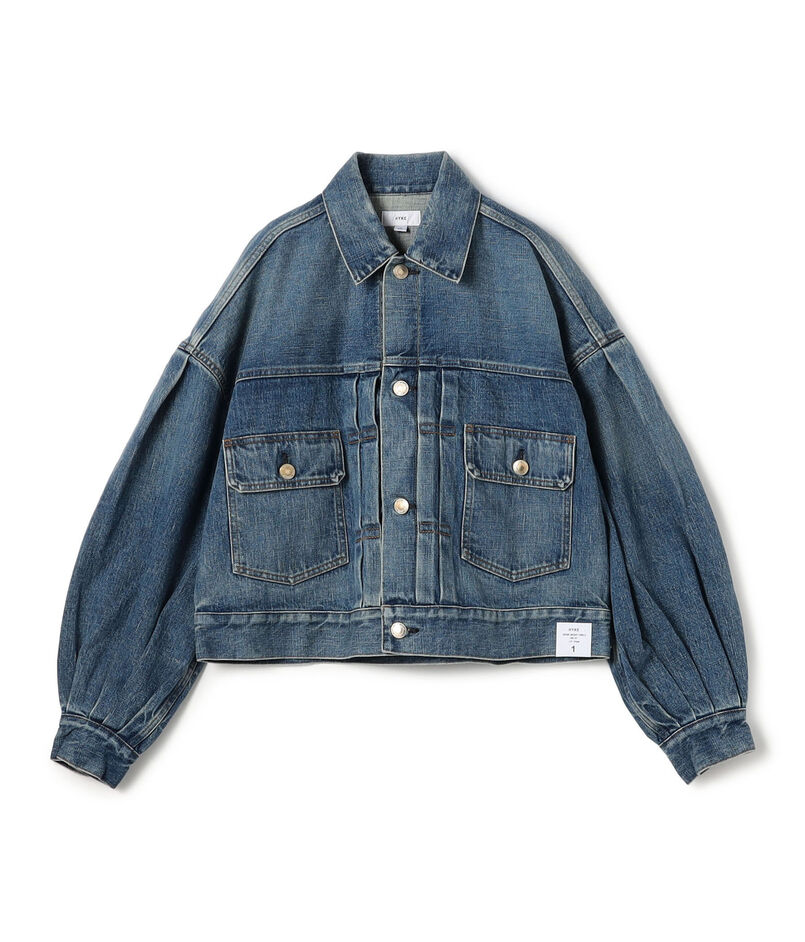 HYKE BALLOON SLV DENIM JK TYPE2 デニムジャケット